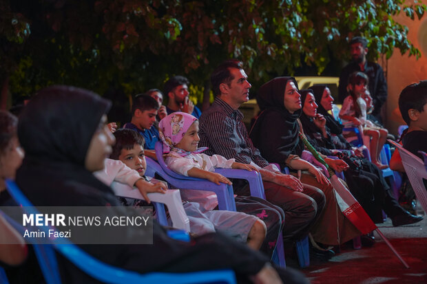 شور فوتبال در موکب ریحانه شیراز