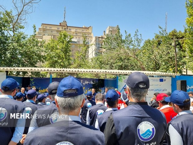 آغاز فعالیت مروجان مصرف بهینه آب در شمال تهران