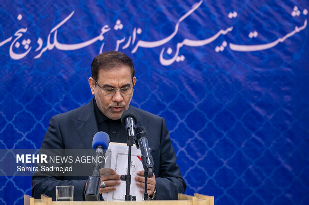 نشست  تبیین عملکرد ۵ ساله دستگاه قضایی