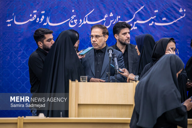 نشست  تبیین عملکرد ۵ ساله دستگاه قضایی