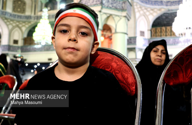 مراسم گرامیداشت شهدای اقتدار در حرم حضرت شاه عبدالعظیم حسنی (ع)