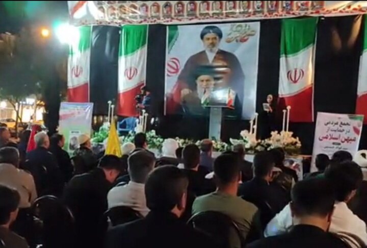 تداوم حضور مریوانی‌ها در تجمع شبانه