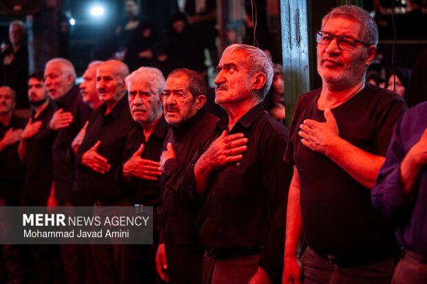 عزاداری در حسینیه آقا سید جمال