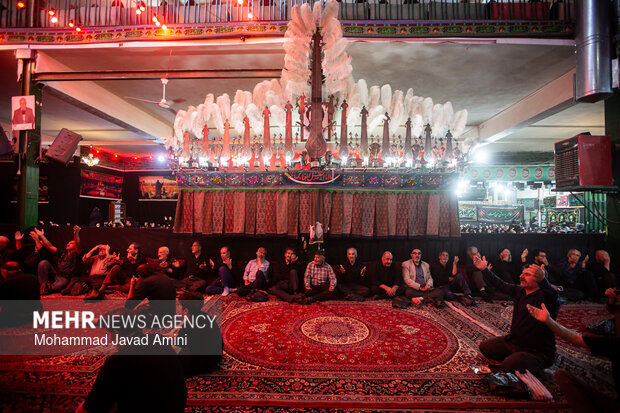 عزاداری در حسینیه آقا سید جمال