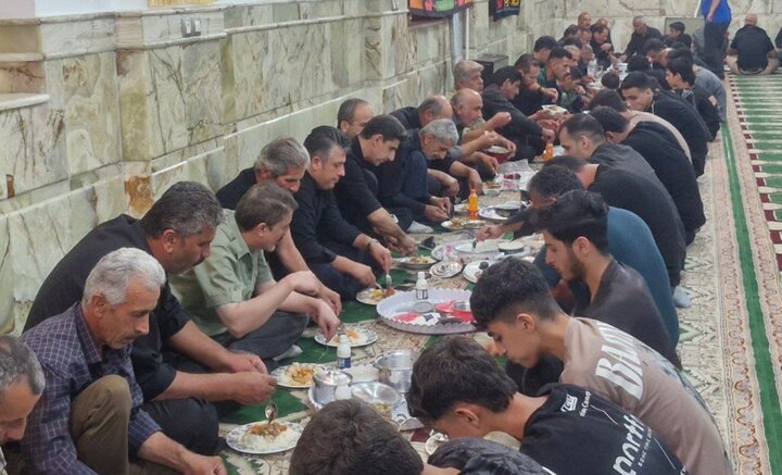 آئین سنتی مجمع دهی روستای آهندان لاهیجان