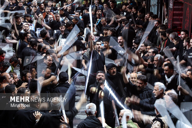 عزاداری «شاخسی واخسی» در تبریز