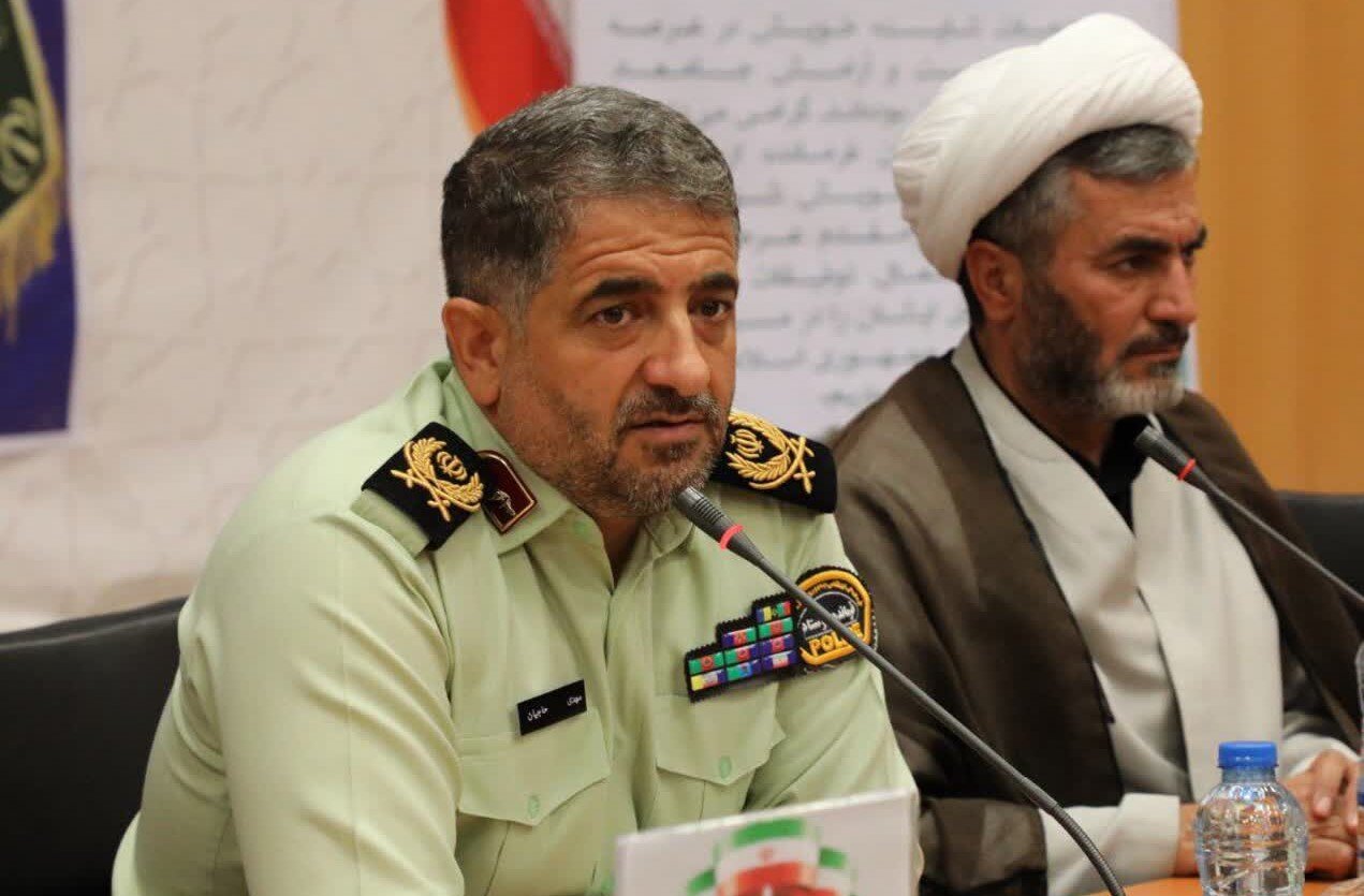 امنيت،انتظامي،پليس،استان،فرمانده،كاركنان،شهروندان،عمومي،افزايش