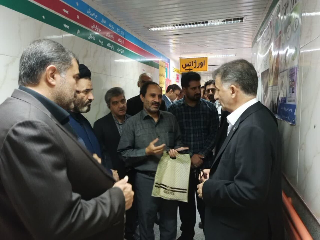 دانشگاه،رئيس،سنقر،درماني،سلامت،شهرستان،كرمانشاه،بازديد،بيمار ...