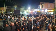 عزاداری شب نهم محرم‌ در اردستان
