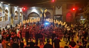 برگزاری مراسم سنتی دسته عزاداری هفت محل لاهیجان