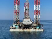 Iran installs giant homemade drilling rig in Persian Gulf