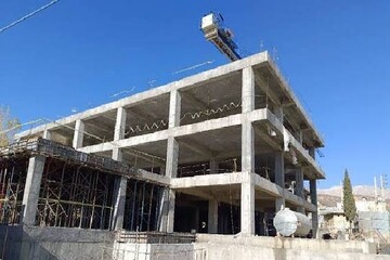 پیشرفت ۴۰ درصدی فاز تکمیلی بیمارستان شهدای گمنام یاسوج