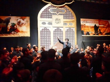 عزاداری مردم کاشمر در شب تاسوعای حسینی