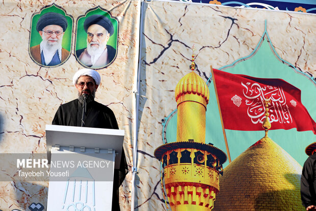 یوم العطش» اجتماع با شکوه پرچمداران حسینی در همدان»