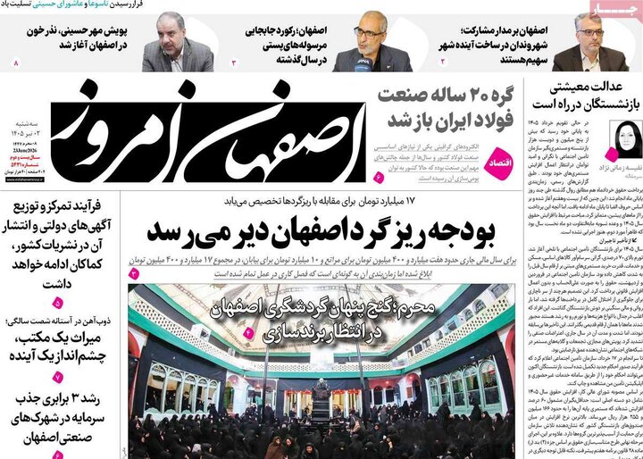 روزنامه‌های اصفهان