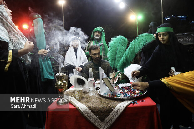 مراسم تعزیه خوانی در مشهد