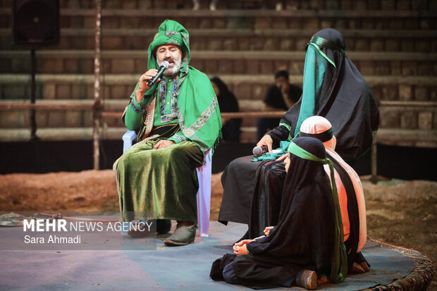 مراسم تعزیه خوانی در مشهد