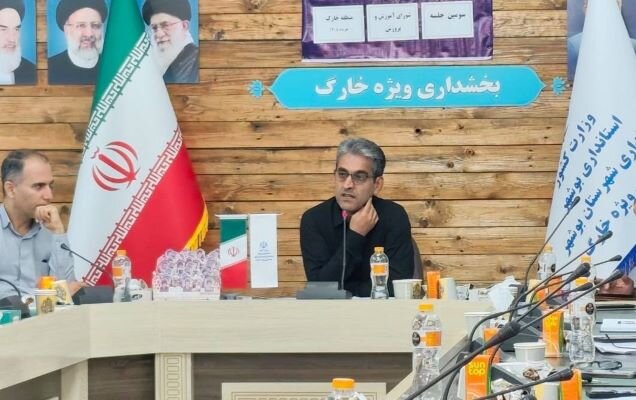 بخشدار ویژه خارگ: توسعه و تقویت زیرساخت‌های آموزشی از اولویت‌ها است