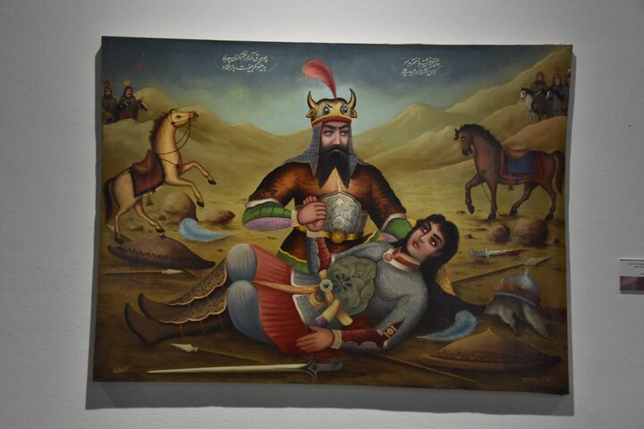 نمایشگاه موزه افتتاح شد؛ قهرمانان <a href='https://sayeb.ir/tag/%d8%b4%d8%a7%d9%87%d9%86%d8%a7%d9%85%d9%87'></div></div></div>شاهنامه</a> و کربلا در خدمت عدالتخواهی