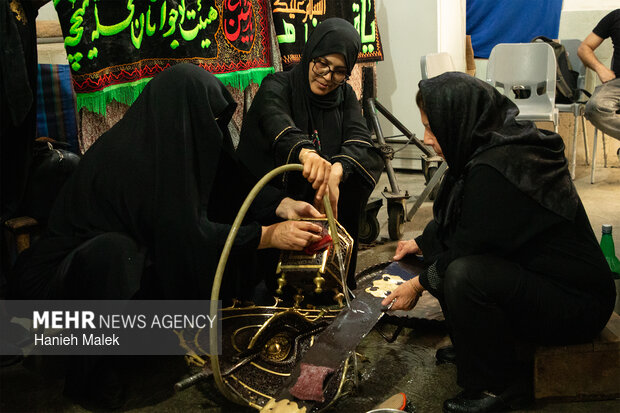 آیین طوق بندان در گرگان