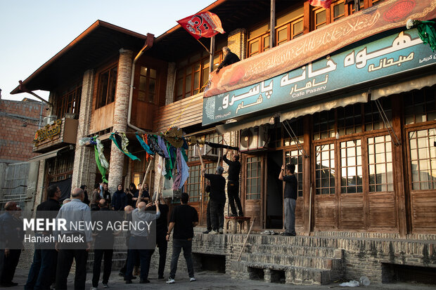 آیین طوق بندان در گرگان