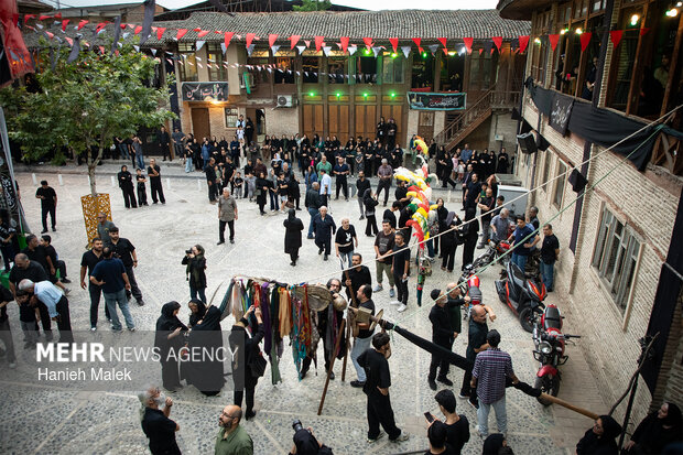 آیین طوق بندان در گرگان