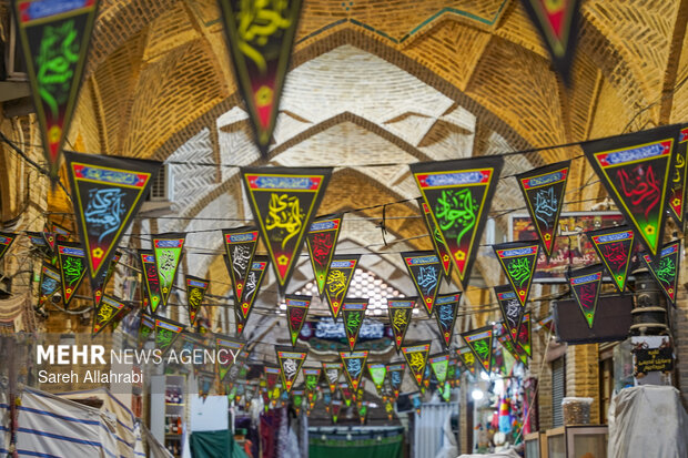 عزاداری در بازار وکیل شیراز