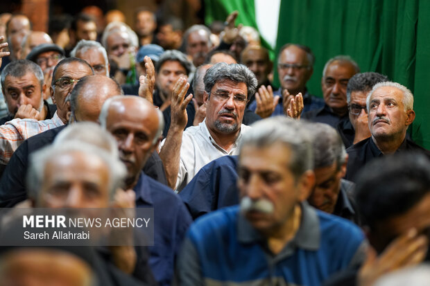 عزاداری در بازار وکیل شیراز