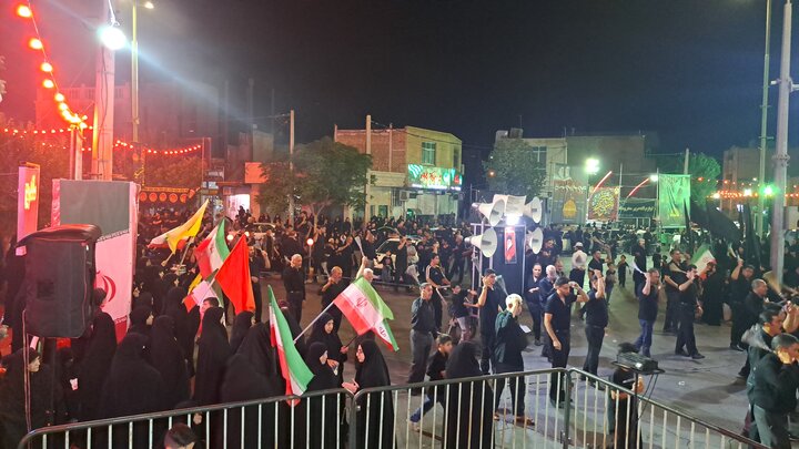 طنین عزای تاسوعا در میثاق مردمی اردستان