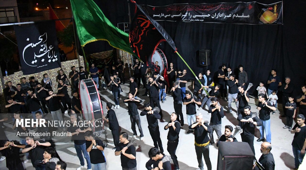 میدان‌داری مردم کردکوی در موج صد و چهاردهم عزاداری محرم