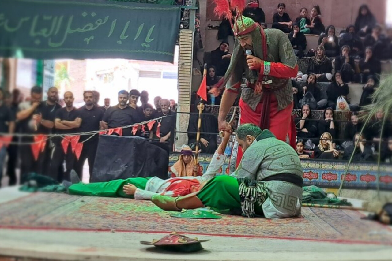 تعزيه،تكيه،كلاك،محله،اعظم،عاشورا،كرج،مذهبي،مكان،زنده،ميدان،ع ...