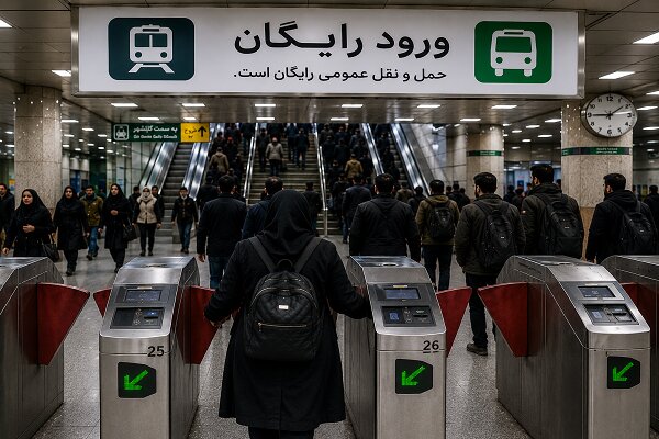 تهران،رايگان،عمومي،مترو،كاهش،شهر،اتوبوس،شهروندان،هواي،كيفيت، ...