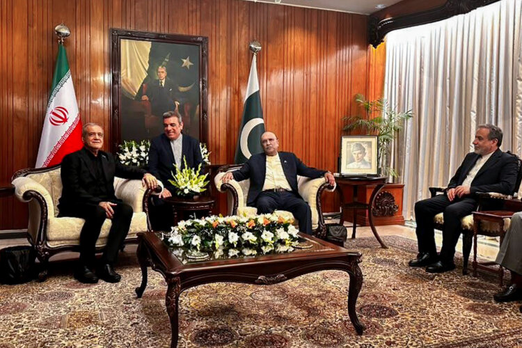 رئيس،پاكستان،جمهور،ايران،ديدار،زرداري