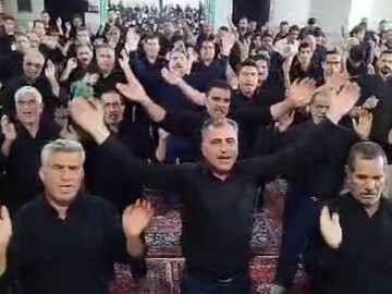 تاسوعای حسینی در دهستان بهادران مهریز