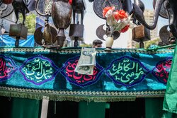تجمع  مراسم تاسوعای حسینی در روستای شوک اشکور رحیم‌آباد رودسر
