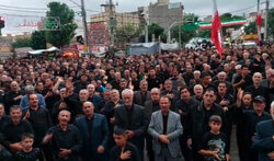 عزاداری تاسوعای حسینی در مشگین شهر