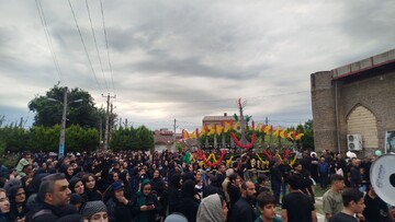 مراسم تاسوعای حسینی در آستانه اشرفیه