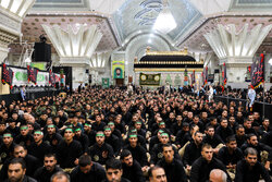 Ashura mourning ceremony in Imam Khomeini mausoleum
