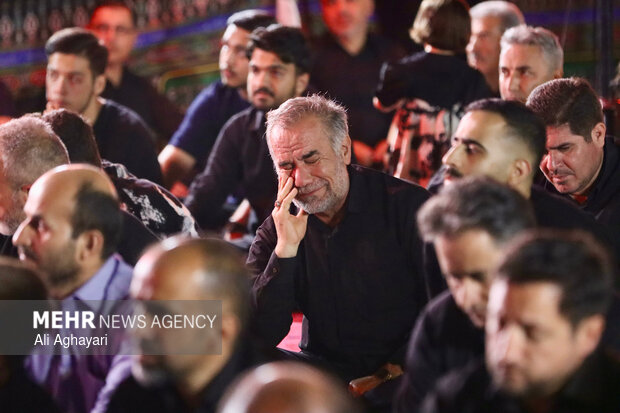 عزاداری شب نهم محرم در هیئت احرارالحسین(ع) ارومیه