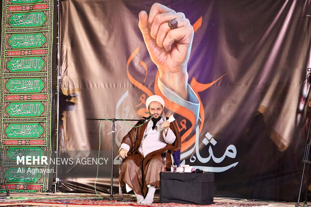 عزاداری شب نهم محرم در هیئت احرارالحسین(ع) ارومیه
