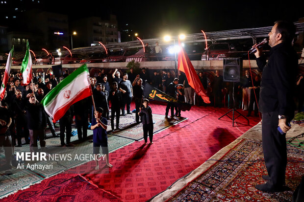 عزاداری شب نهم محرم در هیئت احرارالحسین(ع) ارومیه