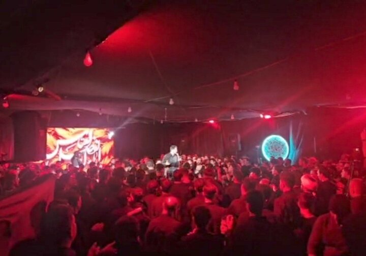 عزاداری جوانان سریش‌آبادی در شب تاسوعای حسینی