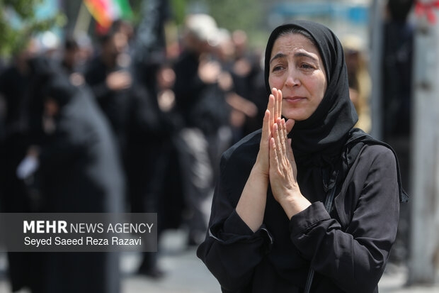 مراسم عزاداری تاسوعای حسینی در دانشگاه امام صادق (ع)