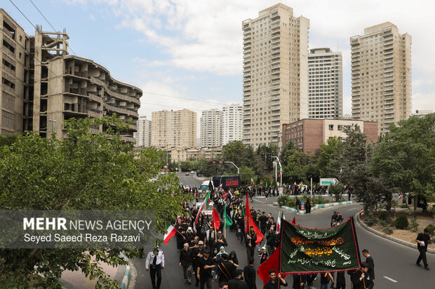مراسم عزاداری تاسوعای حسینی در دانشگاه امام صادق (ع)