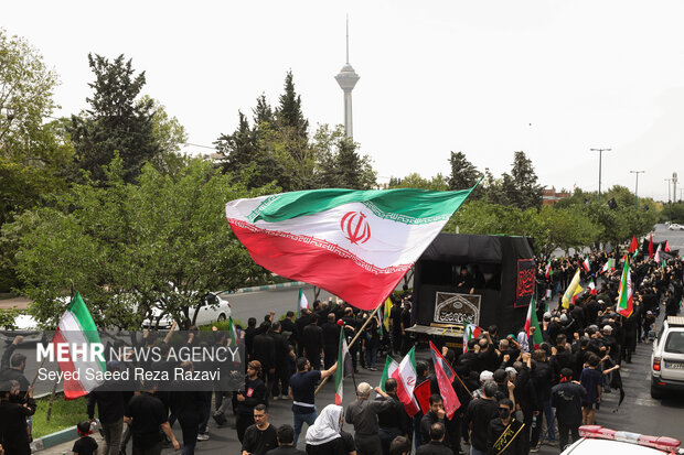 مراسم عزاداری تاسوعای حسینی در دانشگاه امام صادق (ع)
