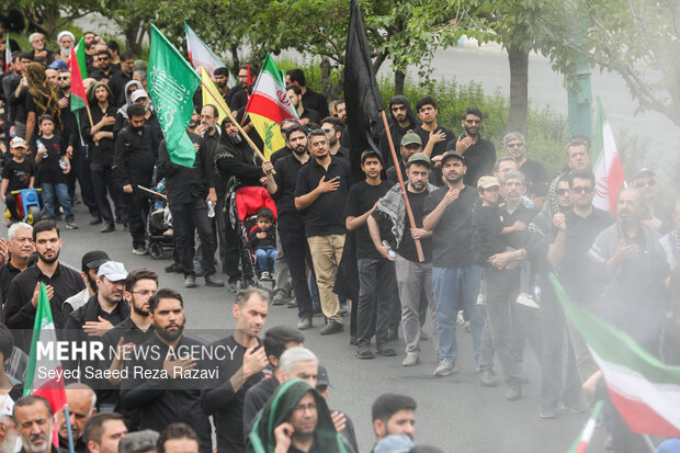 مراسم عزاداری تاسوعای حسینی در دانشگاه امام صادق (ع)