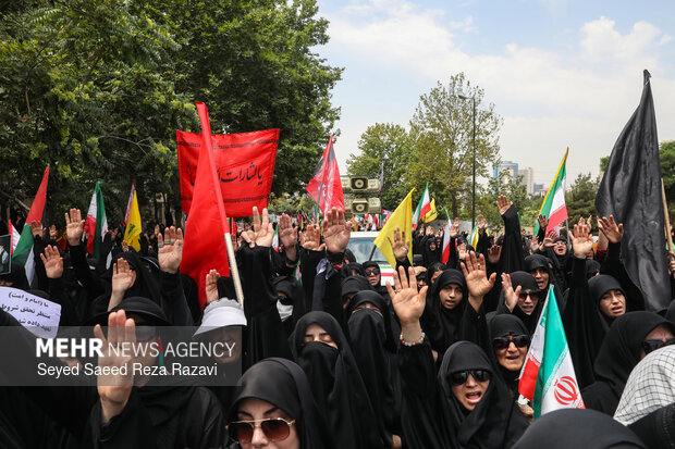 مراسم عزاداری تاسوعای حسینی در دانشگاه امام صادق (ع)