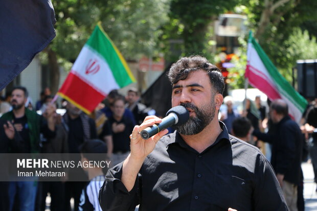 عزاداری روز تاسوعا حسینی در سرپل ذهاب
