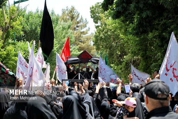 عزاداری روز تاسوعا حسینی در سرپل ذهاب