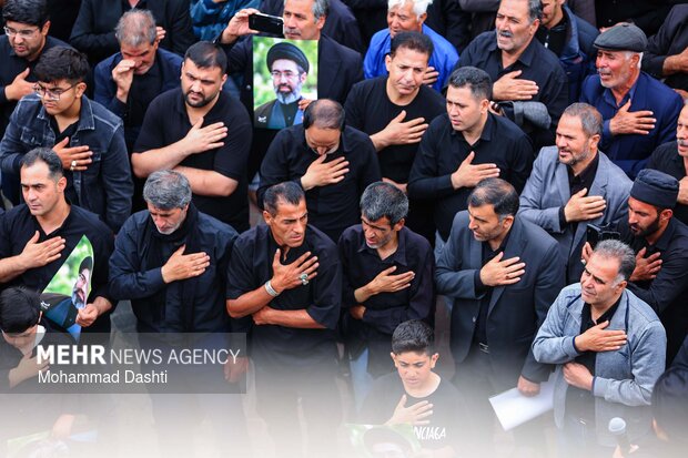 اجتماع بزرگ تاسوعای حسینی در اردبیل